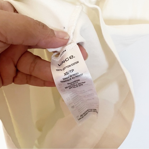 Vince Short Sleeve Waist Tie Dress Size XS - Picture 4 of 6